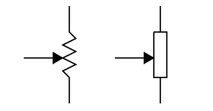 多種電阻器形狀的電位器符號(hào)有哪些，電阻電位器的原理圖接線法？