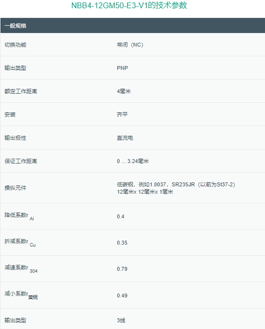 NBB4-12GM50-E3-V1 NBB4-12GM50-E3-V1
