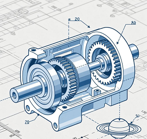 微型擺線針輪減速機輸入軸與步進電機怎么對齊?